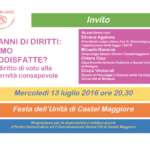 70 anni di diritti: siamo soddisfatte?